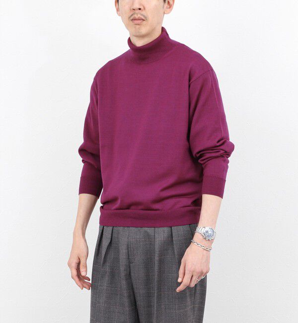 NOLLEY'S goodman「ウォッシャブル タートルネックニット 25AW」|ニット・セーター|