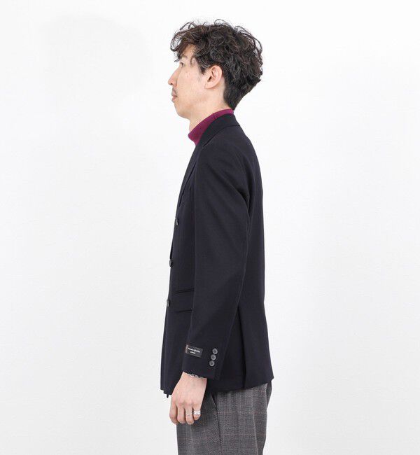 NOLLEY'S goodman「《ビジカジ対応》尾州 WOOL W JACKET 25AW」|テーラードジャケット|