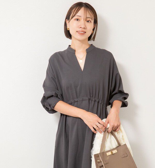 NOLLEY'S「【一部WEB限定色アイテム】ウォッシャブルシャツワンピース」|ワンピース|