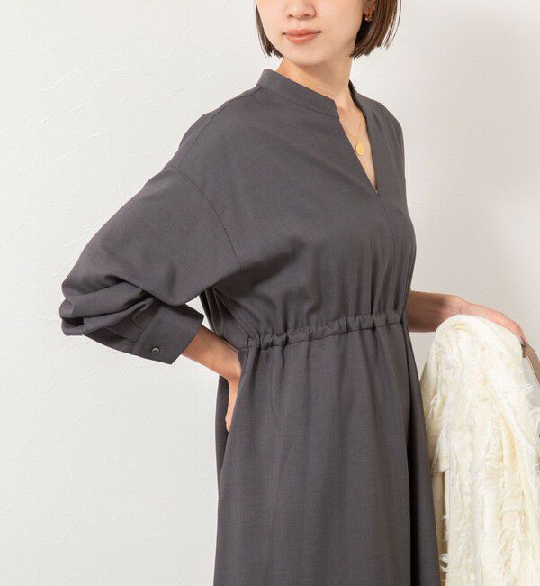 NOLLEY'S「【一部WEB限定色アイテム】ウォッシャブルシャツワンピース」|ワンピース|