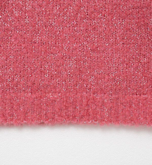 NOLLEY'S「モヘアスパンコール半袖ニット」|ニット・セーター|