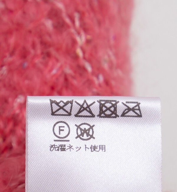 NOLLEY'S「モヘアスパンコール半袖ニット」|ニット・セーター|