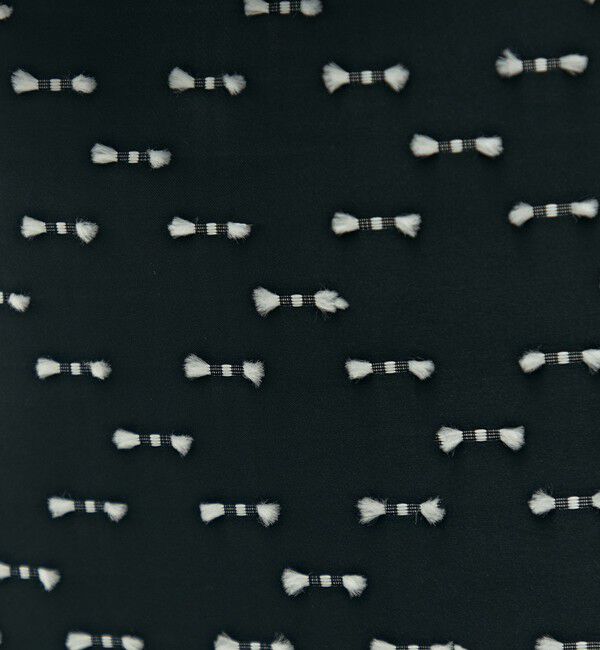 NOLLEY'S「《セットアップ対応》ウォッシャブルリボンジャガードAラインスカート」|フレア|