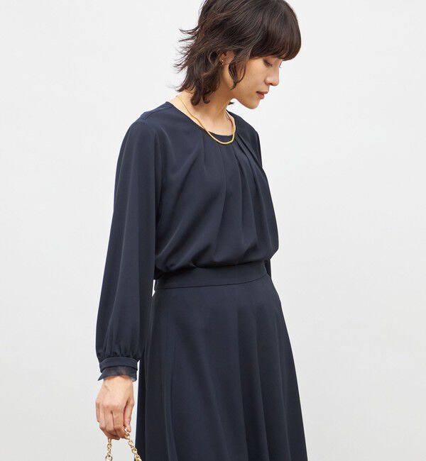 NOLLEY'S「ウォッシャブル2WAYストレッチブラウス」|シャツ・ブラウス|