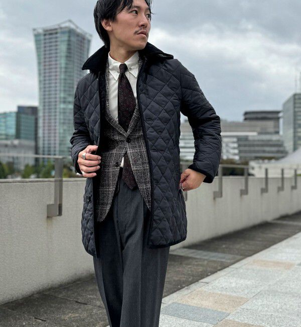 NOLLEY'S goodman「【Traditional weatherwear】別注 DERBY HOOD キルティングジャケット 25AW」|ブルゾン・スタジャン|