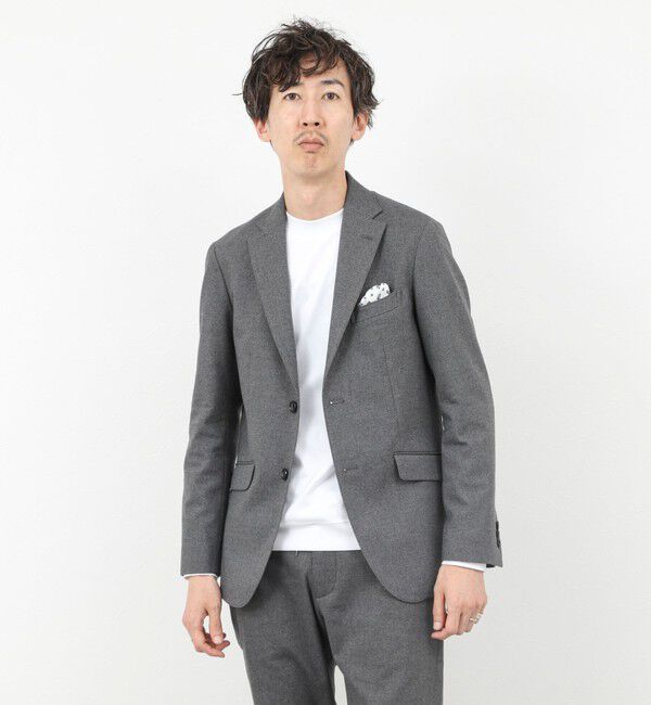 NOLLEY'S goodman「《ビジカジ/セットアップ対応》SOFT THERMO ウォッシャブルジャケット 25AW」|テーラードジャケット|