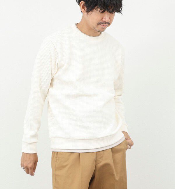 NOLLEY'S goodman「ウォッシャブルワッフルクォーターCN 25AW」|Tシャツ・カットソー|