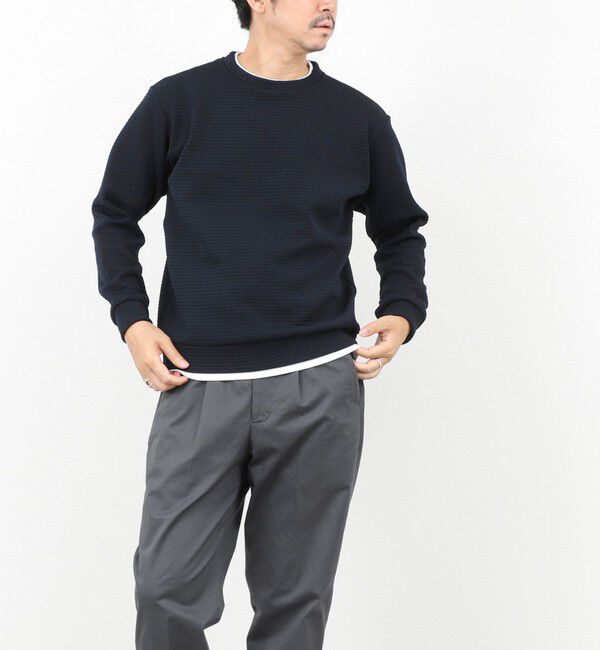 NOLLEY'S goodman「ウォッシャブルワッフルクォーターCN 25AW」|Tシャツ・カットソー|