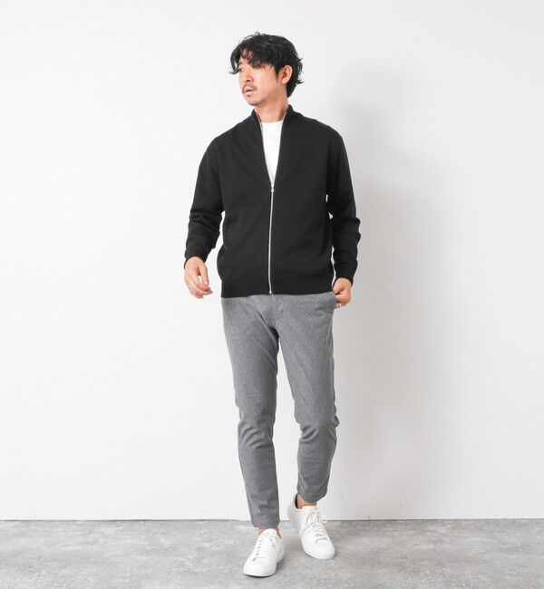 NOLLEY'S goodman「【ACTIVE SECT】《限定展開》デオドラント加工 スタンドジップカーディガン 25AW」|ニット・セーター|