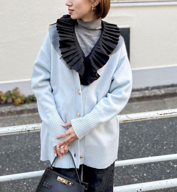 NOLLEY'S「【WEB限定アイテム】2WAY長めVネックカーディガン」|カーディガン|
