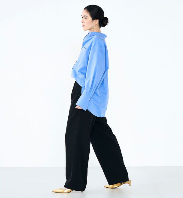 NOLLEY'S sophi「【一部WEB限定カラー】ウォッシャブルオックス2WAYシャツ」|シャツ・ブラウス|