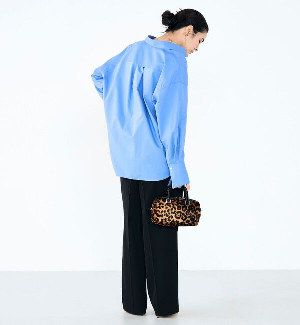 NOLLEY'S sophi「【一部WEB限定カラー】ウォッシャブルオックス2WAYシャツ」|シャツ・ブラウス|