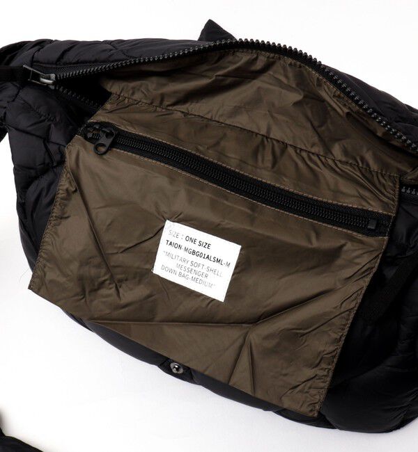 NOLLEY'S goodman「【TAION / タイオン】MILITARY MESSENGER DOWN BAG M」|ショルダー・メッセンジャー|