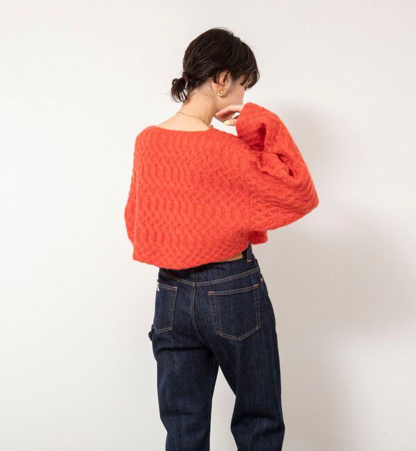 NOLLEY'S sophi「【WALANCE/ワランス】wool mohair cable cropped cardigan」|カーディガン|