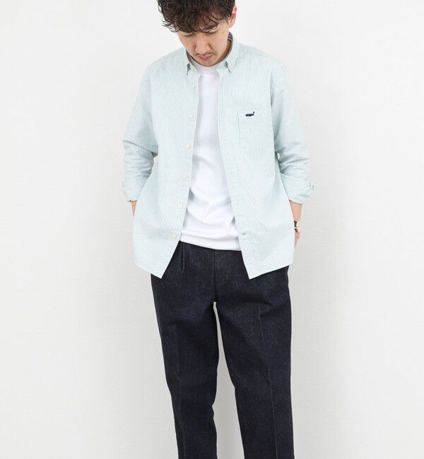 NOLLEY'S goodman「TRADITIONAL OX クジラBD オックス ボタンダウンシャツ 26SS」|シャツ・ブラウス|