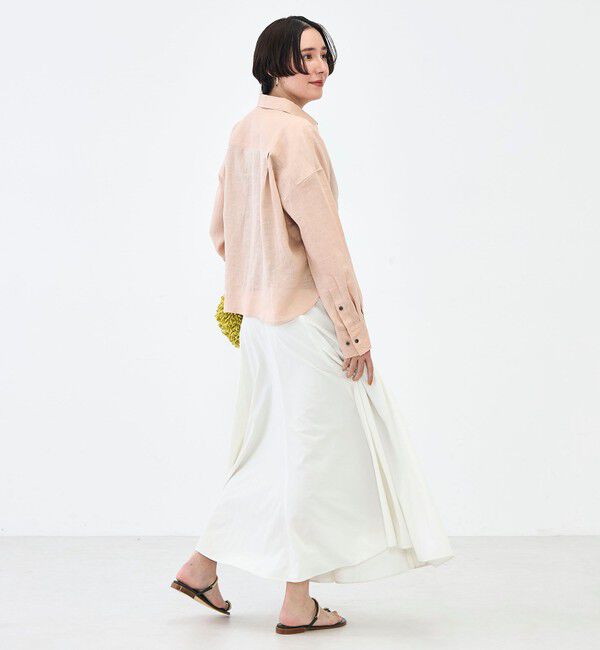 NOLLEY'S「MY STANDARD マルチWAYリネンショートシャツ」|シャツ・ブラウス|