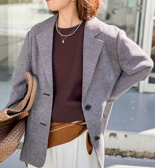 NOLLEY'S「《手洗い可能》ホールガーメントニットＴ」|ニット・セーター|