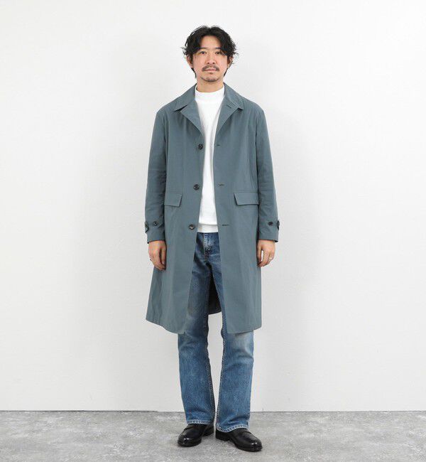 NOLLEY'S goodman「《ビジカジ対応》【ダントツ撥水】ステンカラーコート 26SS」|ステンカラーコート|