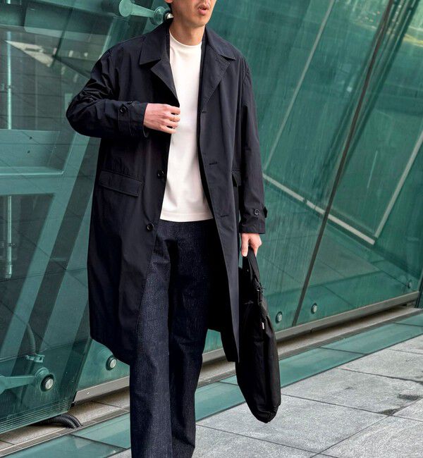 NOLLEY'S goodman「《ビジカジ対応》【ダントツ撥水】ステンカラーコート 26SS」|ステンカラーコート|