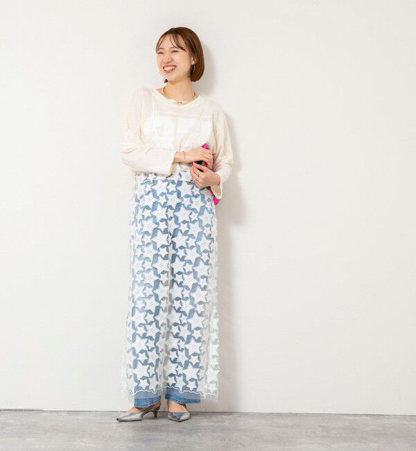 Rie Miller「ウォッシャブル2WAYアメフトライクロンT」|Tシャツ・カットソー|