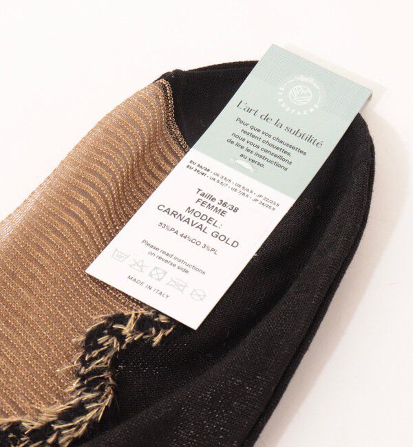 NOLLEY'S「【ATELIER st eustache/アトリエセントオスタシュ】CARNAVAL FRANGIAシアーソックス」|ソックス|