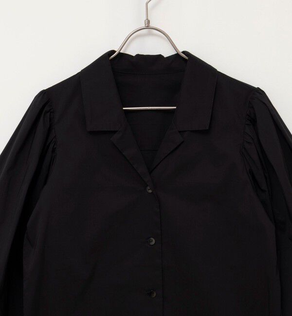 MAQWEL「【MAQWEL/マクウェル】ボリュームスリーブ開襟シャツ」|シャツ・ブラウス|