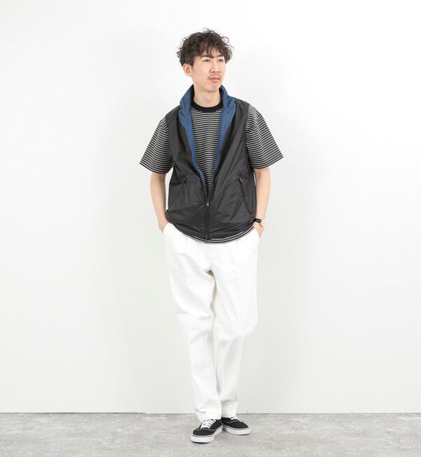 NOLLEY'S goodman「【TAION/タイオン】NON DOWN MILITARY R/S HI NECK VEST 26SS」|ベスト・ジレ|