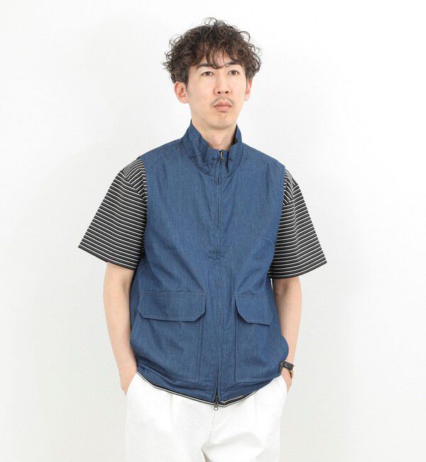NOLLEY'S goodman「【TAION/タイオン】NON DOWN MILITARY R/S HI NECK VEST 26SS」|ベスト・ジレ|