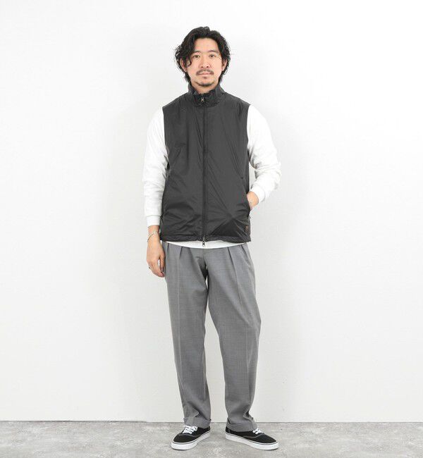 NOLLEY'S goodman「【TAION/タイオン】NON DOWN MILITARY R/S HI NECK VEST 26SS」|ベスト・ジレ|