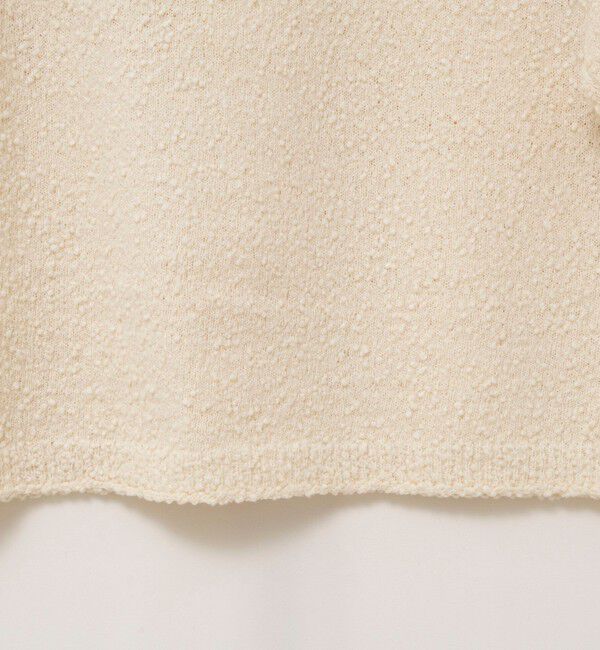 NOLLEY'S sophi「【IRONING/アイロニング】bubble cottonプルオーバー」|ニット・セーター|
