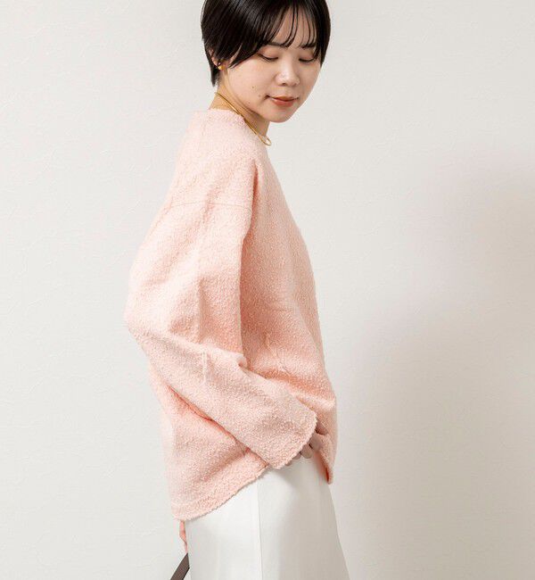 NOLLEY'S sophi「【IRONING/アイロニング】bubble cottonプルオーバー」|ニット・セーター|