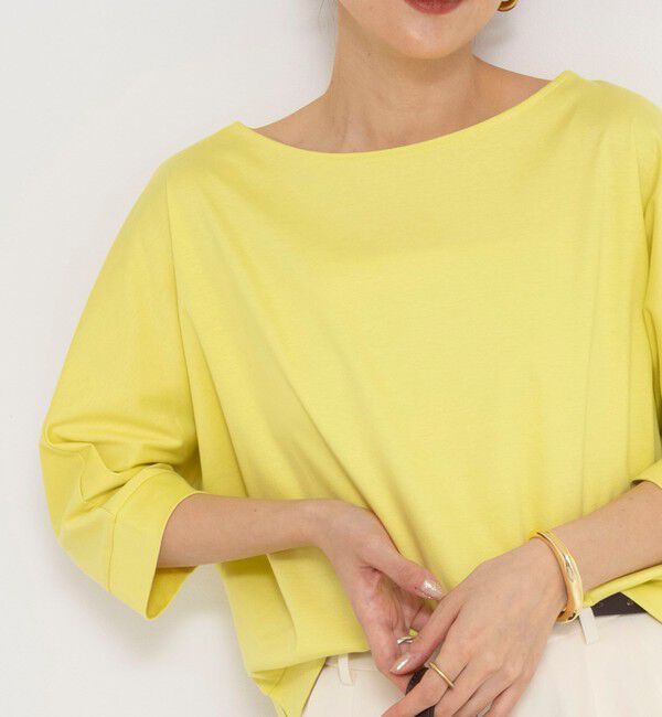 NOLLEY'S「ウォッシャブルドルマンTシャツ」|Tシャツ・カットソー|