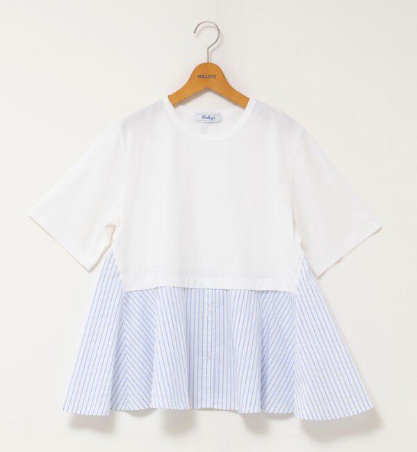 NOLLEY'S「【TRRAZZO DONNA/トラッゾドンナ】Docking Flare Top」|Tシャツ・カットソー|