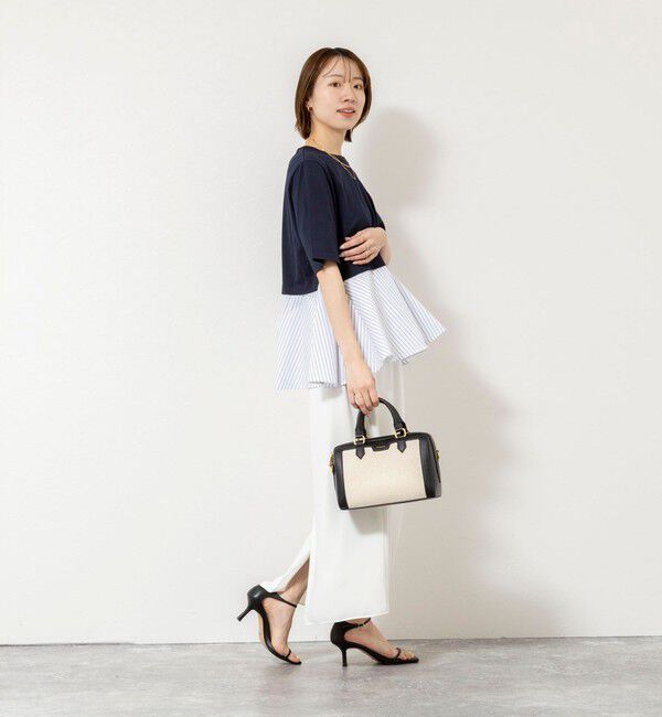 NOLLEY'S「【TRRAZZO DONNA/トラッゾドンナ】Docking Flare Top」|Tシャツ・カットソー|