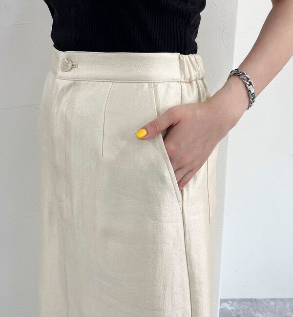 fredy emue「マルチファブリック タイトスカート」|スカート|