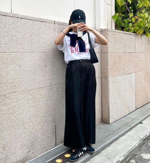 fredy emue「マルチファブリック タイトスカート」|スカート|