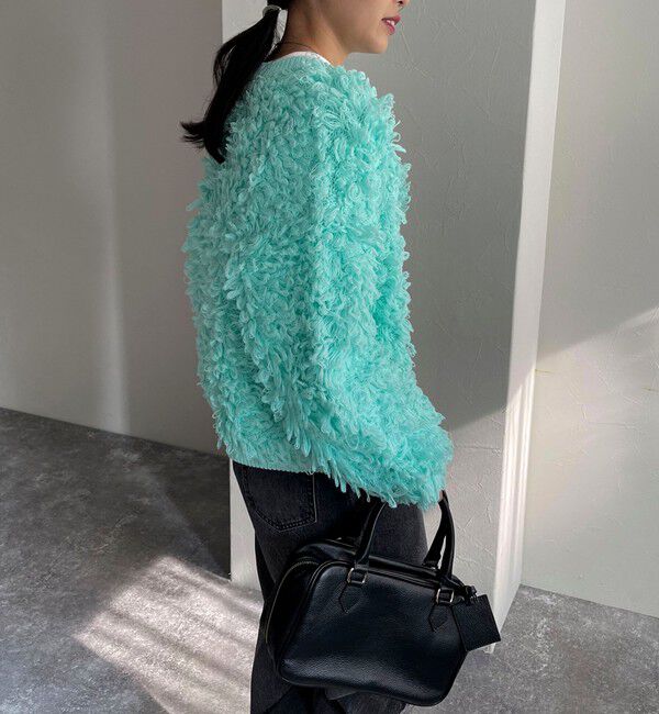 fredy emue「ニットフリンジカーディガン」|カーディガン|