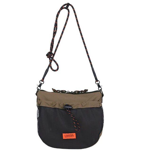 GLOSTER「【UNIVERSAL OVERALL】フロントメッシュ ザイルショルダーバッグ」|ショルダー・メッセンジャー|