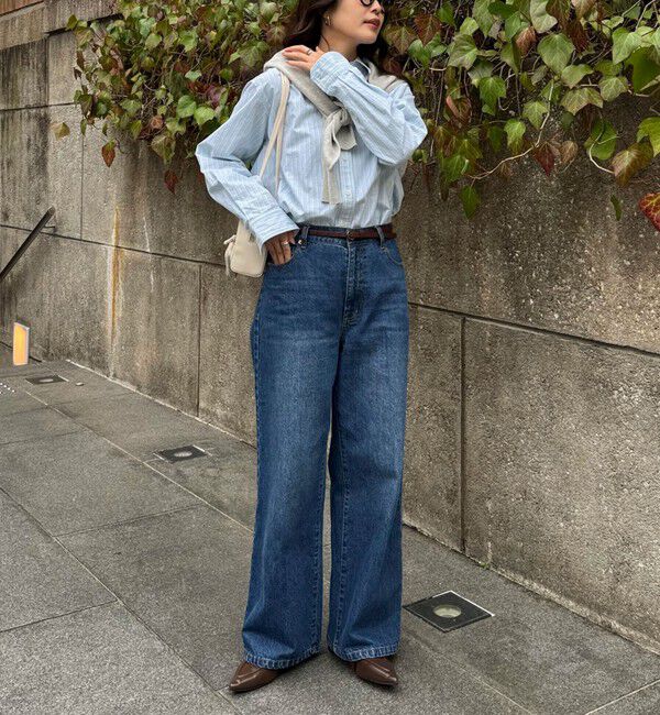 fredy emue「FR刺繍オックスコンパクトシャツ」|シャツ・ブラウス|