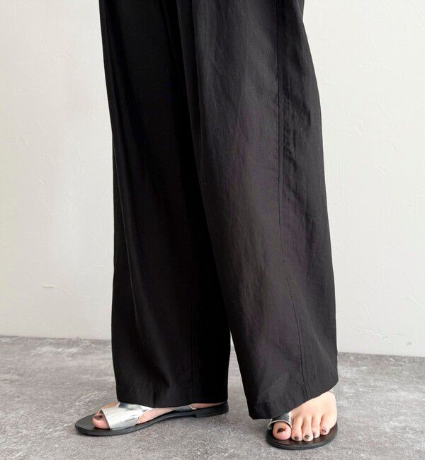 fredy emue「ドライタンブラーイージースラックスパンツ」|スラックス|