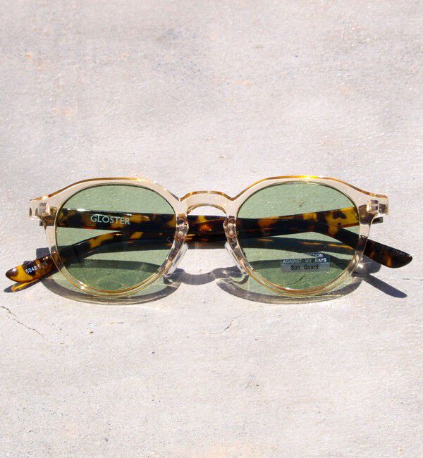 GLOSTER「【GLOSTER/グロスター】クラウンパント セルフレーム カラーレンズサングラス」|サングラス|