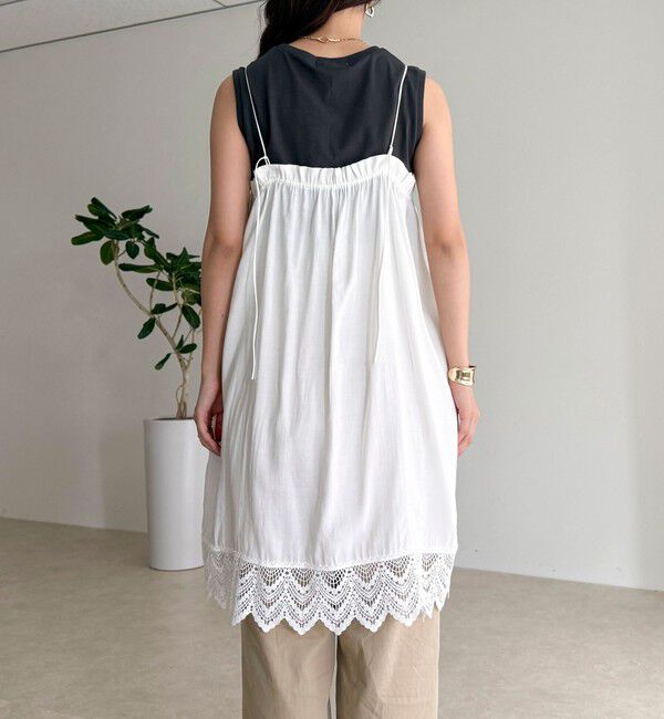 fredy emue「2ＷAYレイヤードキャミワンピース」|ワンピース|