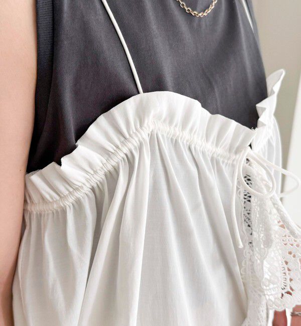 fredy emue「2ＷAYレイヤードキャミワンピース」|ワンピース|