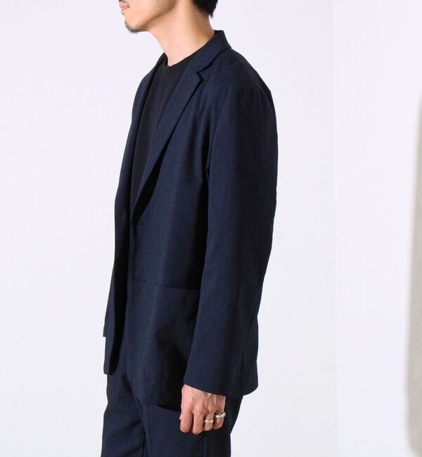 GLOSTER「【ビジカジ/セットアップ対応】GLOSTER イージーケアジャケット」|テーラードジャケット|