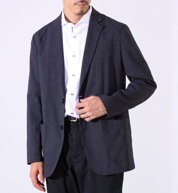 GLOSTER「【ビジカジ/セットアップ対応】GLOSTER イージーケアジャケット」|テーラードジャケット|