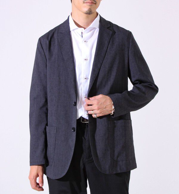 GLOSTER「【ビジカジ/セットアップ対応】GLOSTER イージーケアジャケット」|テーラードジャケット|