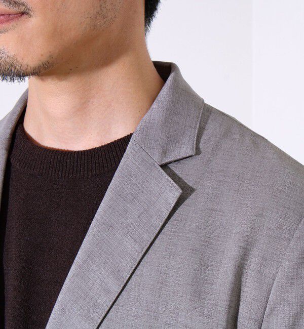 GLOSTER「【ビジカジ/セットアップ対応】GLOSTER イージーケアジャケット」|テーラードジャケット|