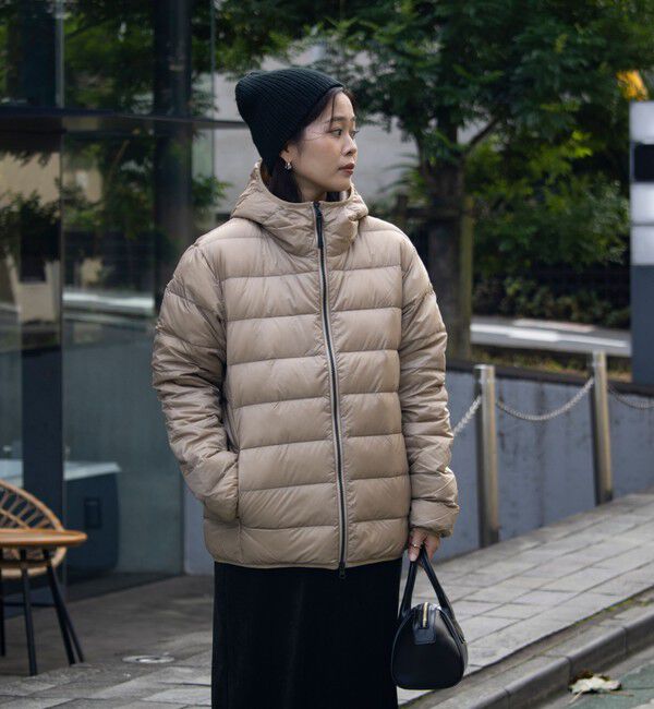 GLOSTER「【昨年ヒットの別注ダウンが新色追加で再登場！】GLOSTER別注 TAIONパッカブルフーディダウン」|ダウン|