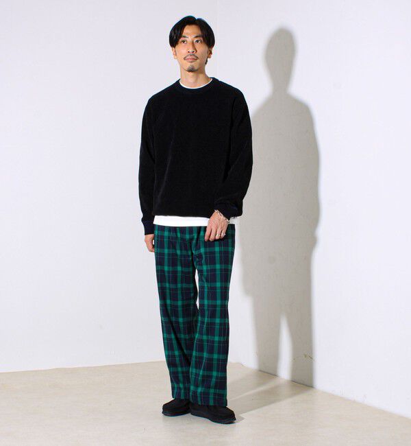 GLOSTER「【昨年人気アイテム再登場！チクチクしないニット】モールダブルフェイス プルオーバーニット」|ニット・セーター|