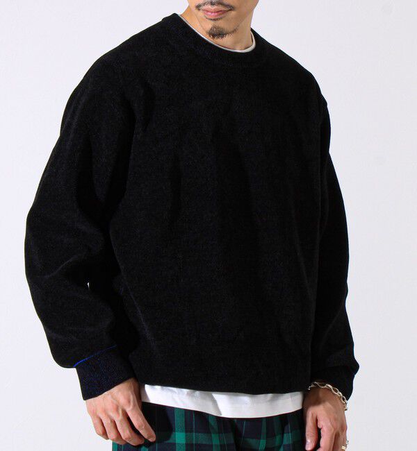 GLOSTER「【昨年人気アイテム再登場！チクチクしないニット】モールダブルフェイス プルオーバーニット」|ニット・セーター|